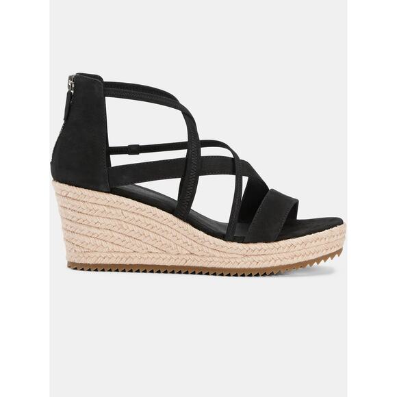 EILEEN FISHER Wanda Tumbled Nubuck Espadrille SIZE 7 - Picture 2 of 7